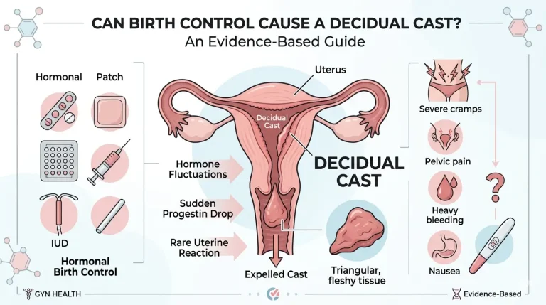 Can Birth Control Cause a Decidual Cast