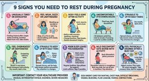 Signs You Need to Rest During Pregnancy: 9 Signs to Watch – Decidual Cast