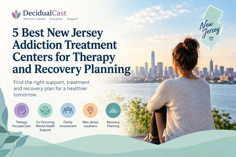 5 best New Jersey addiction treatment centers for therapy and recovery planning