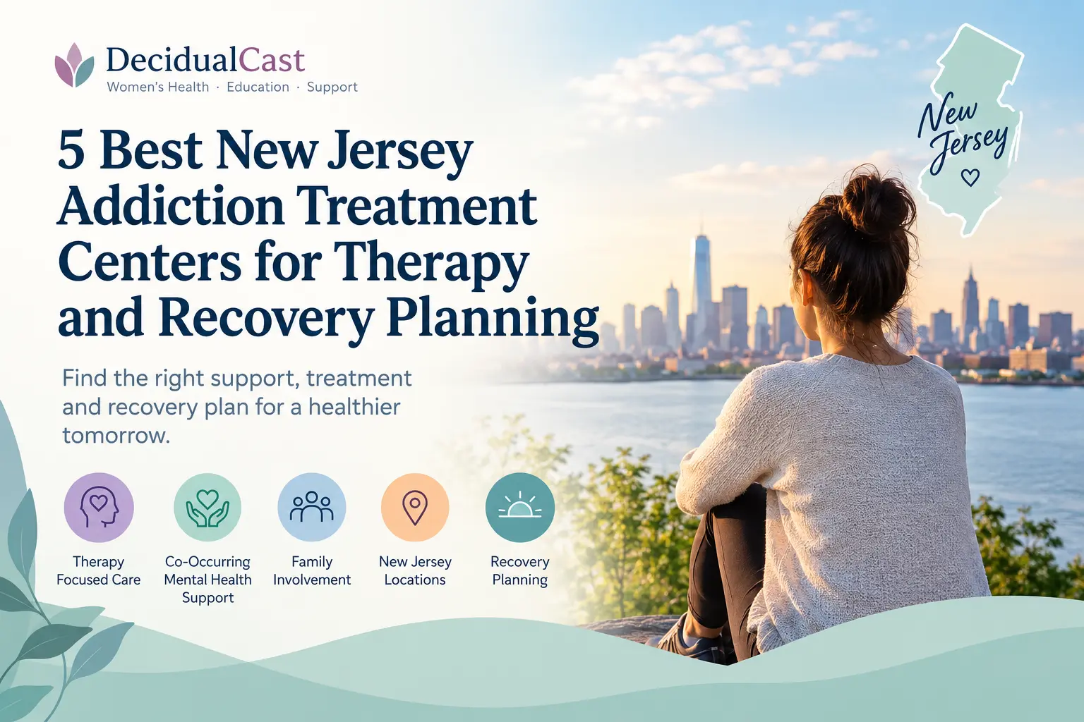 5 best New Jersey addiction treatment centers for therapy and recovery planning